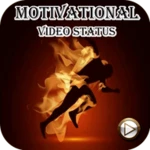 motivational video status android application logo